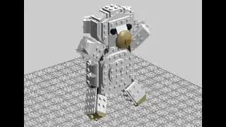 Lego MOC Teddy bear 🧸 with Lego Digital Designer