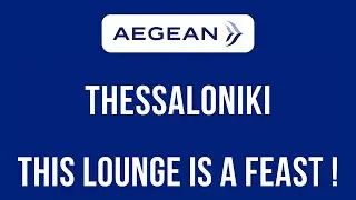 Бизнес-класс Aegean Airlines и зал ожидания Star Alliance Gold в аэропорту Салоники