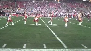 2009 Arizona Cardinals Cheerleaders perform 