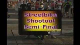 Motorcycle Drag Racing 2004 AMA/PROSTAR Thunder Nationals Indy Pro Semi Finals
