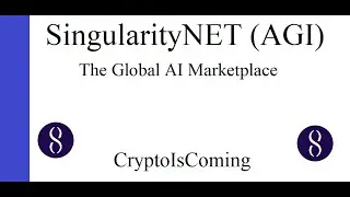 SingularityNET (AGI): A Global AI Marketplace Partnered with Cardano! AGI Project Explained!