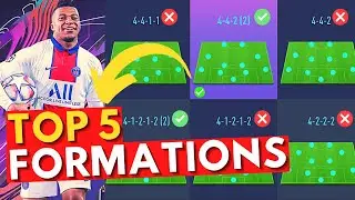 TOP 5 BEST FORMATIONS TO USE IN FIFA 21 UPDATED (Meta Formations That Will Help you WIN MORE!)