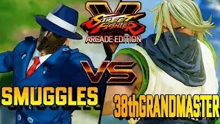 SFV/SF5 AE ☆ Smuggles (G) VS  38thGRANDMASTER (Zeku) Street fighter V Arcade edition
