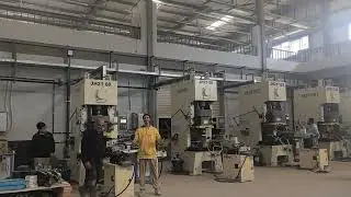 Bescomt Brass Valve Stamping Making Machine Testing feedback From Egypt Customer #punchingmachine
