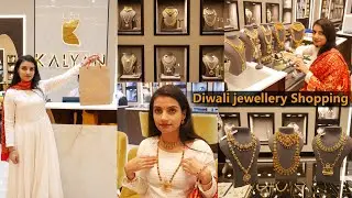 My Diwali jewellery Shopping at Kalyan Jewellers