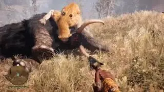 Far Cry Primal The Flamefang Sabertooth Tiger vs The Ashback Mammoth
