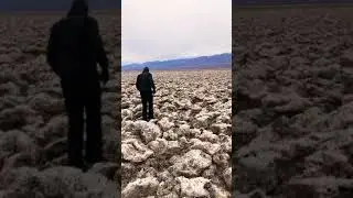 Death Valley National Park | Devils Golf Course | Salt Formations | Snow Peak | US National Parks