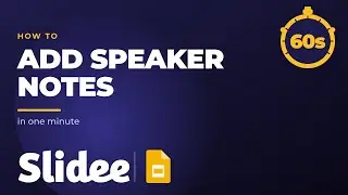 How to Add Speaker Notes in Google Slides (2026)