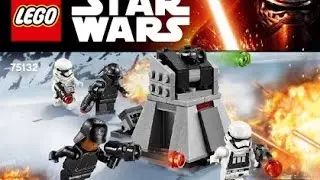 LEGO Star Wars First Order Battle Pack 75132 The Force Awakens Instructions DIY
