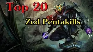 top 10 zed montage pentakill 2016 | faker zed Highlight - League of Legends Highlight