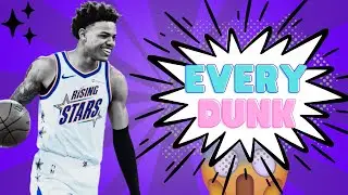 NBA Rising Stars 2025 - EVERY Slam Dunk!