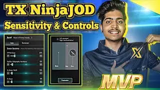 TX NinjaJOD : BGMI Sensitivity and Controls 🔥 100% Original ✅ BGIS CHAMPION 🏆 - @NinjaJOD2 🌟