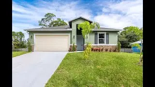Affordable 2024 New Construction Home at 563 Holmes Ave, Palm Bay, FL. No HOA, $399,900 MLS# 1028188