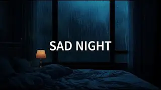 Rainy Night Jazz 🎷 Sad Lo Fi Music To Relax & Think  vintage jazz on a rainy 1940s night