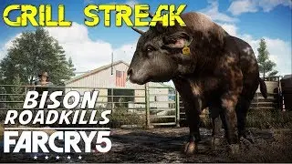 Grill Streak (How to Collect Meat from Bison Roadkill) Chad's Mission Walkthrough | Far Cry 5