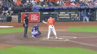 Kyle Tucker to the Dodgers (4 yrs/$240M) home run...Astros vs. Rangers...4/12/24