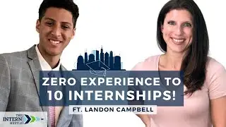 Internship Tips from 2020 Grad (w/ 10 Internships!) & Co-Founder of In Their 20's, Landon Campbell