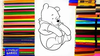 Coloring Pages for Kids with Gummy Bear | Learning Color Pages for Kids