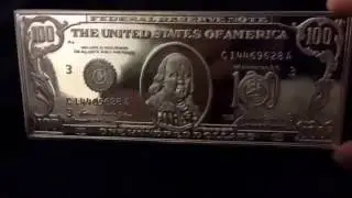 Rare 1 Troy Pound $100 Silver Art Bar.