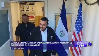 El Gobierno de Estados Unidos donó a El Salvador seis cabinas médicas equipadas.