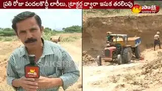 TDP Leaders & MLAs Turns As' Sand Mafia' in Chittur | Sakshi Ground Report - Watch Exclusive