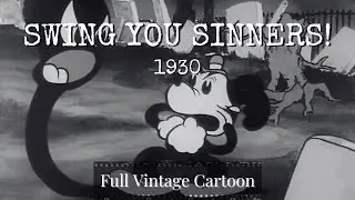 TALKARTOONS | Swing You Sinners! | 1930 | Bimbo | Fleischer Studios | FULL VINTAGE CARTOON