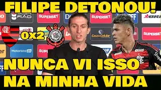 ENTREVISTA COLETIVA DE FILIPE LUÍS - FLAMENGO 0x2 CORINTHIANS FINAL DA SUPERCOPA DO BRASIL.