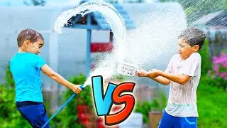 Эрик и Глеб обливаются холодной водой / Erik Show