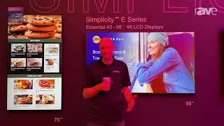 ISE 2026: Planar Shows Simplicity E Series 4K 24/7 LCD Digital Signage Displays with Built-In Wi-Fi