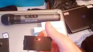 audiomate AM8112 wireless audio test with Yellowtec iXM headphone output.