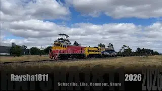 9166 - P12-P17-B80 (Maintenance) Bannockburn - Australian Trains by Raysha1811