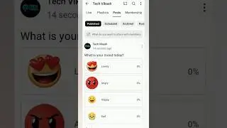 YouTube Community Post Me Image Poll Add Kaise Kare | Viral Shorts #shorts #viral #trending