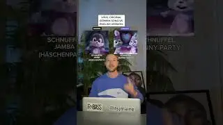 Viral Original German Song Vs. English Version: Schnuffel &ldquo;Jamba (H&auml;schenparty)&rdquo; #shorts #spedup