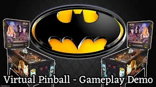 Batman Data East Virtual Pinball Game Board Demo Virtual Pinball Machine By Virtua Pinball