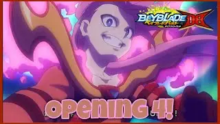 PHENOMENO PAYNE APPEARS! Beyblade Burst Dynamite Battle Opening 4! - 4K