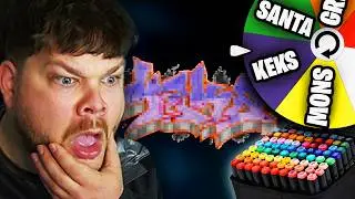 GL&Uuml;CKSRAD ENTSCHEIDET WAS ICH MALE 🛞 | GRAFFITI Sketch Stream