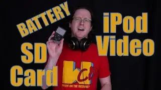 iPod Video Micro SD Card Upgrade, Battery Replacement, and Rockbox Installation