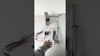 DC-powered wireless control system, #electric #linearactuator Max load 1500 N, stroke 25&ndash;1000 mm