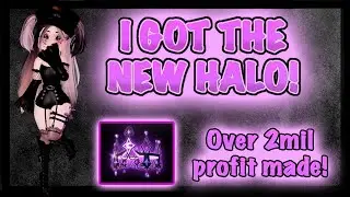 I GOT THE NEW DARK FAIRY HALO! OVER 2MIL PROFIT MADE!