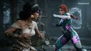 What if Ariel vs Jasmine in Mortal kombat universe