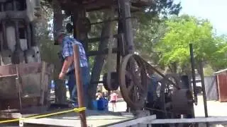 Gold Mining Stamp Mill Demonstration