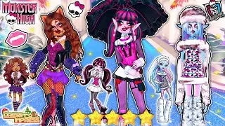 Buying Monster High Characters Themes in DRESS to IMPRESS News Movie !!! Roblox