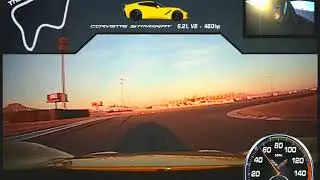 C7 Corvette Stingray ride on the track
