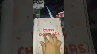 decorate paper merry Christmas aap sabko bhi Merry Christmas #giftpaper #marbledpaper #paperlove 🎁🎄🎄