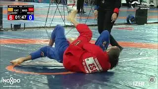 1/4 GRAPPLING Gi 66Kg: CALDERÓN GONZÁLEZ, SERGIO (CAT) MOLINA PASTORA, DORIAN ISMAEL (MAD)