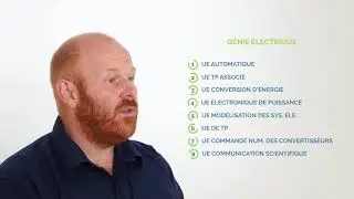 Présentation de la formation génie électrique parcours EPRM - Eicnam antenne alternance