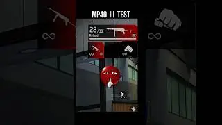 New MP40 III Chip Test 💀 Free Fire MP40 Triple Chip In OB50 Update #srikantaff
