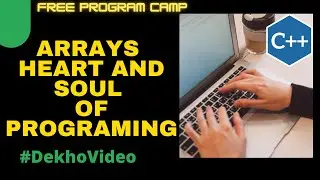 Arrays | Array structure | how to Make Arrays | 1D | 2D | Array | Why we use array | FreeProgramCamp
