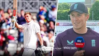 Zak Crawley reacts to century against Zimbabwe after a DOMINANT opening day for England 🏴󠁧󠁢󠁥󠁮󠁧󠁿