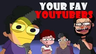 Your Fav Youtubers Parody Part1 ft. @CarryMinati @NOTYOURTYPE @souravjvlogs Triggered insaan